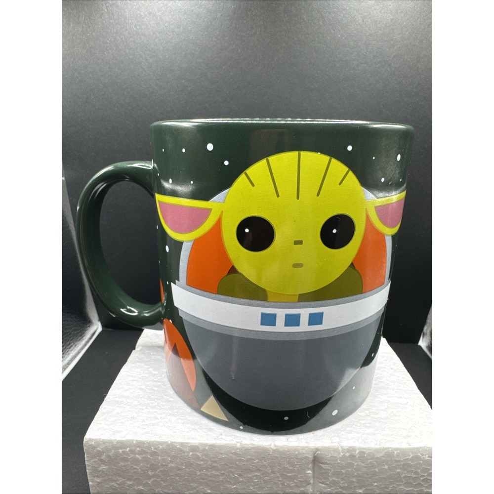Zrike STAR WARS Mandalorian Grogu Arrives Coffee‎ Tea 20 oz.  Cup/ Mug